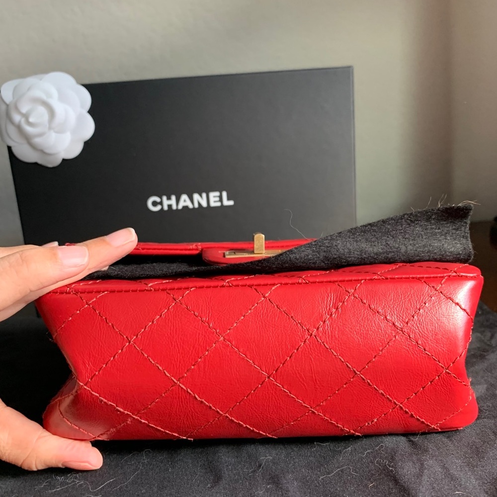 NWT Chanel Red Mini Reissue - Picture 2 of 8